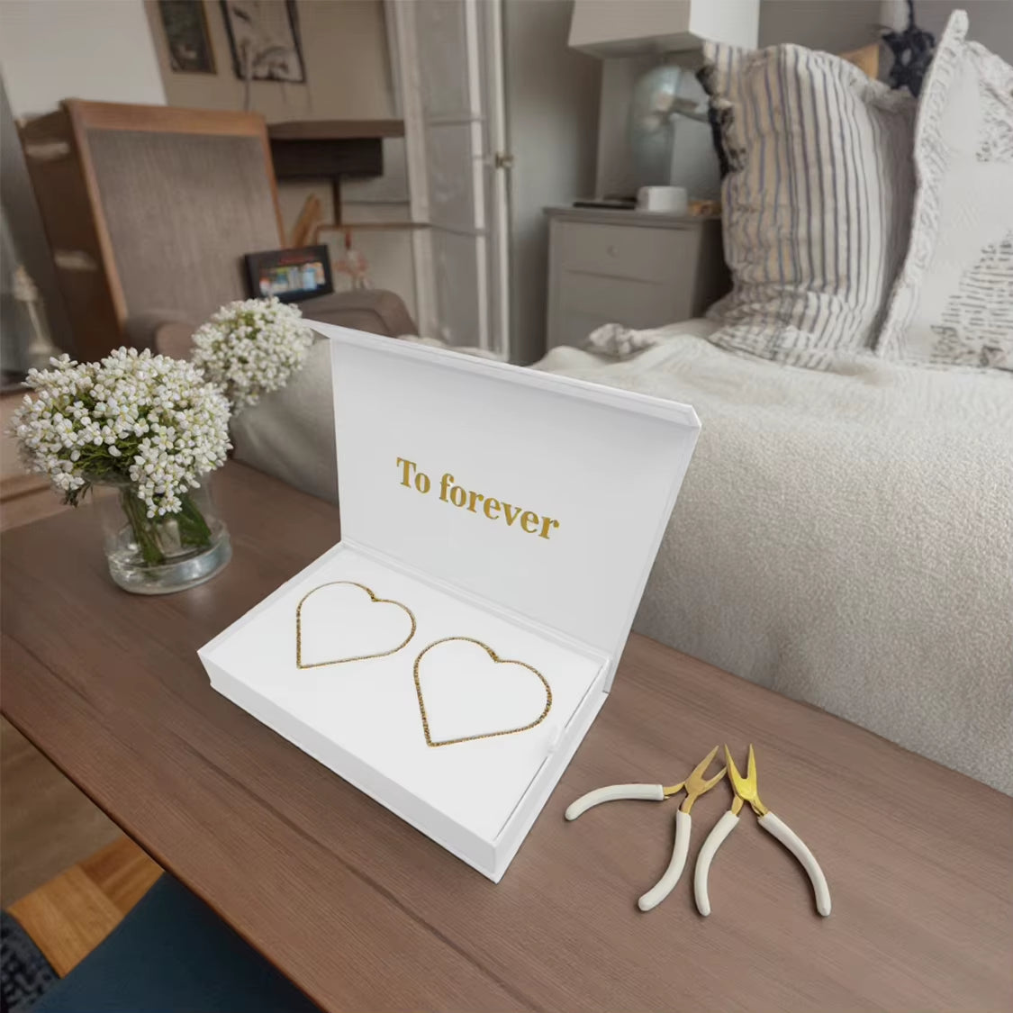 2025 New Permanent Eternal Bracelet Couple Jewelry DIY Fashion Bracelet Kit Valentine'S Gift for Lover Accept Drop Shipping